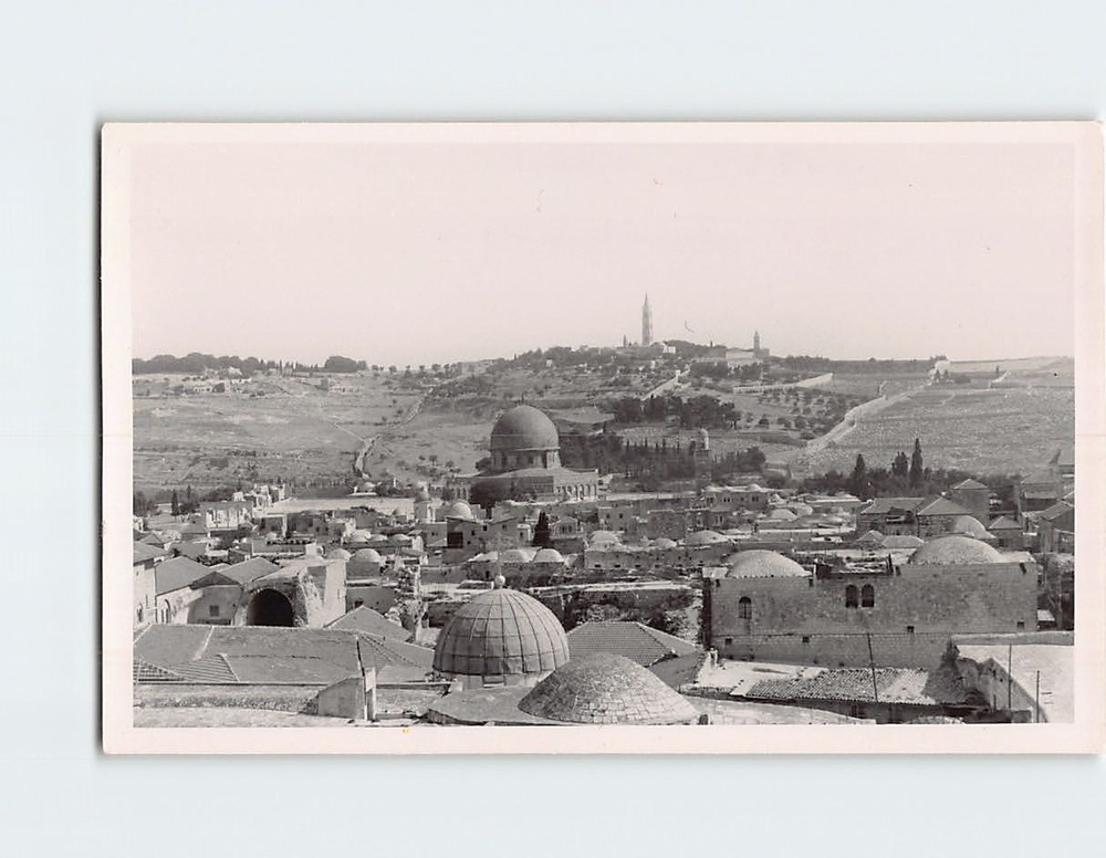 Postcard Dome of the Rock Jerusalem Israel