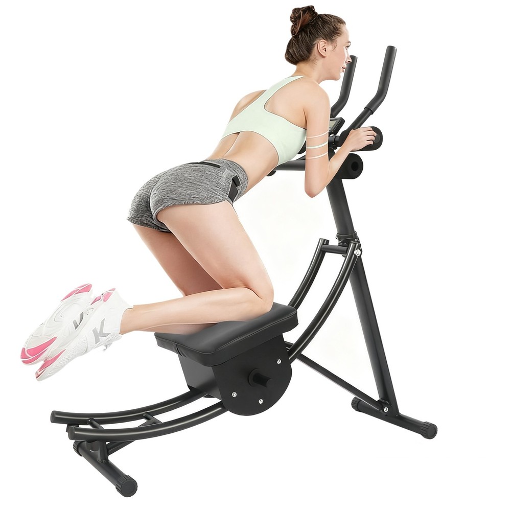 BigTree Abdominal Ab Rolling Fitness Machine Core & Abdominal Workout Equipment
