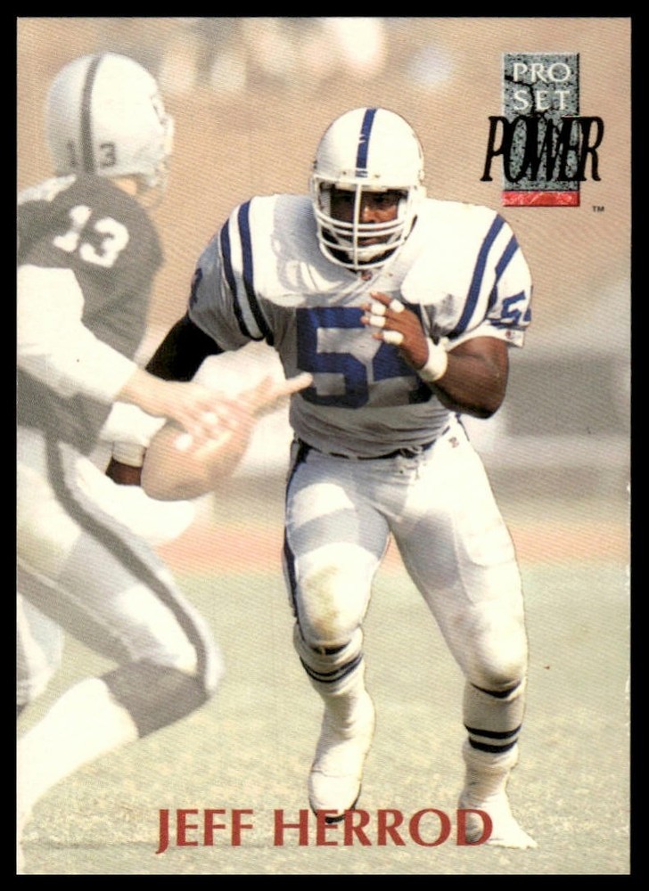 1992 Pro Set Power #254 Jeff Herrod