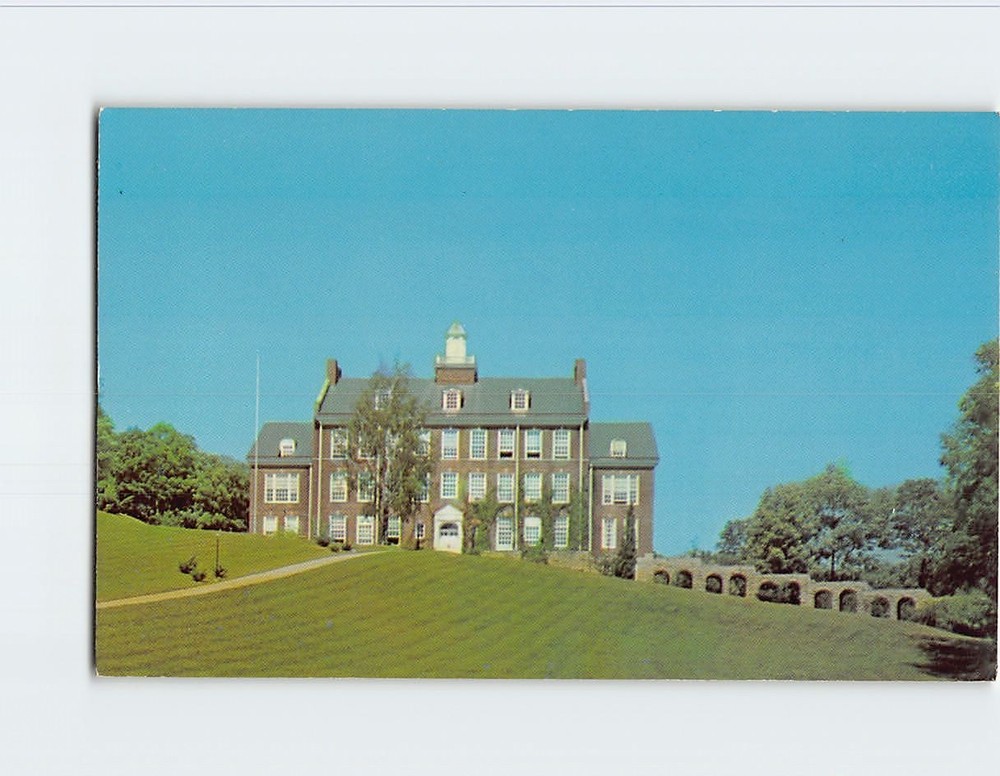 Postcard Liberal Arts Hall Davis & Elkins College Elkins West Virginia USA