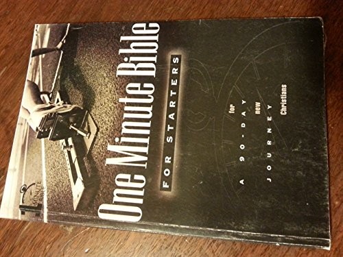 One Minute Bible for Starters by Kimbrough, Lawrence Hardback Book The Fast FreeFREE US DELIVERY | ISBN: 0805493867 | Quality Books