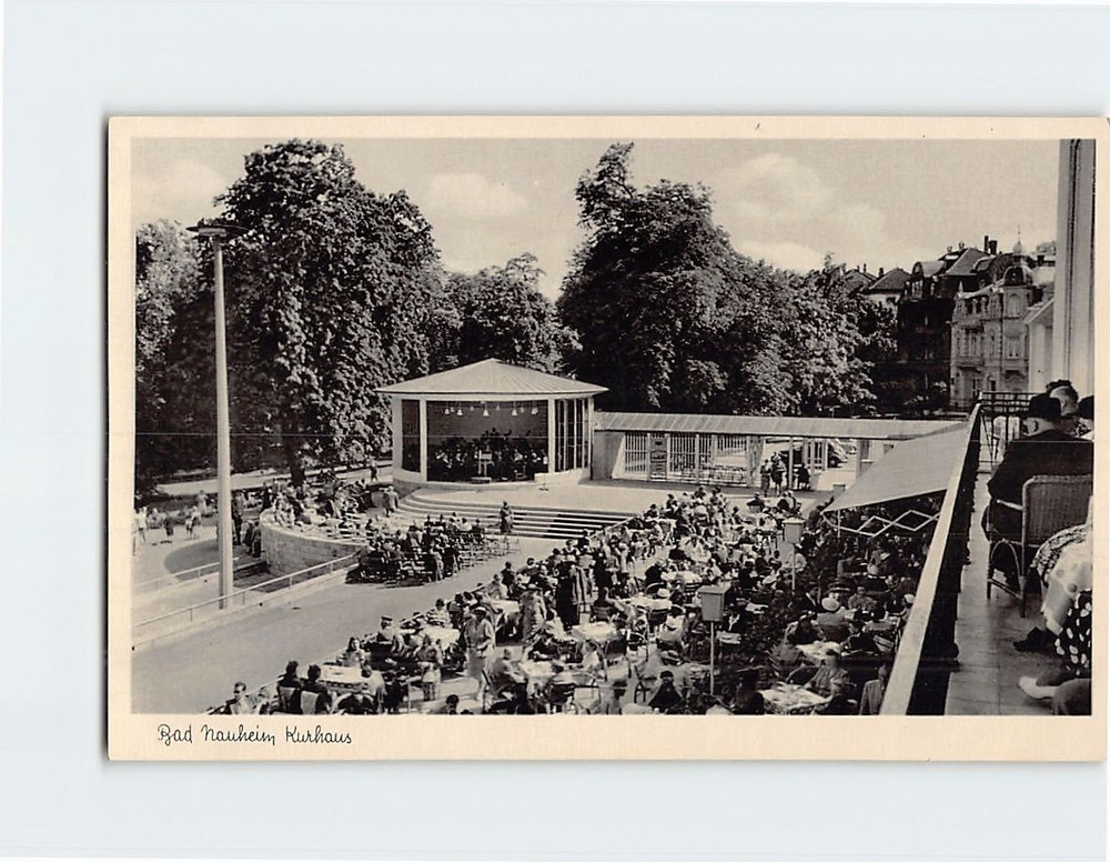 Postcard Bad Nauheim Kurhaus Bad Nauheim Germany