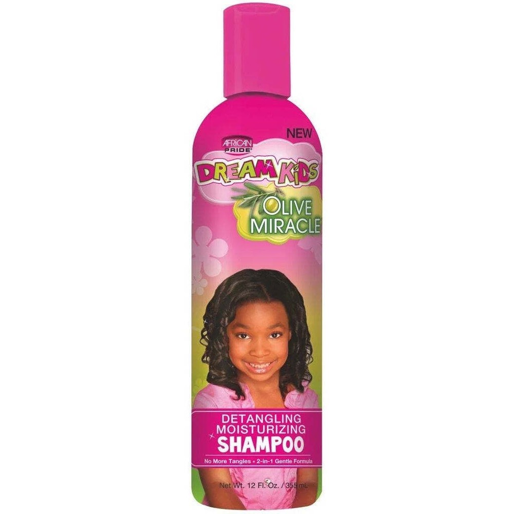 Dream Kids Olive Miracle Detangling & Moisturizing Shampoo 12 FL OZ By African