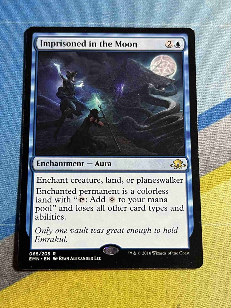 Magic the Gathering MTG Eldritch Moon IMPRISONED IN THE MOON