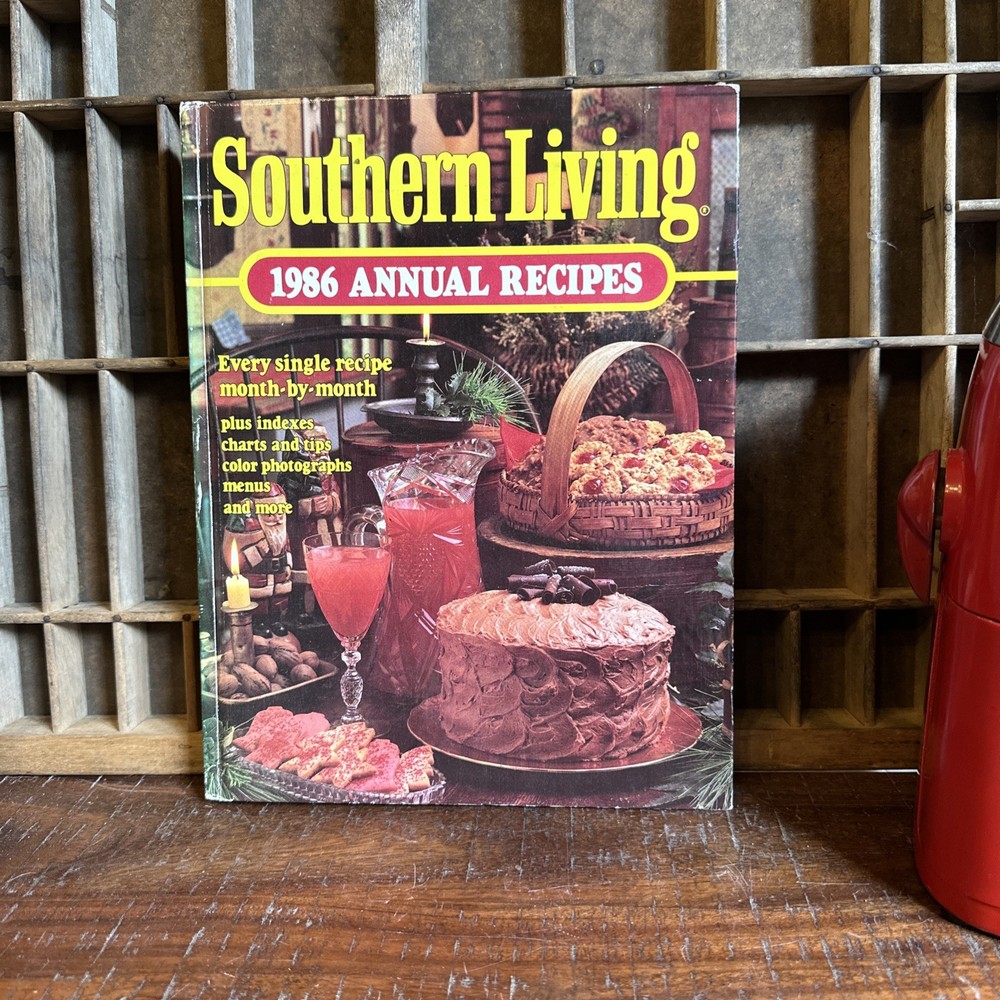 Southern Living Vintage 1986 Annual Recipes Cookbook (1986, Hardcover)
