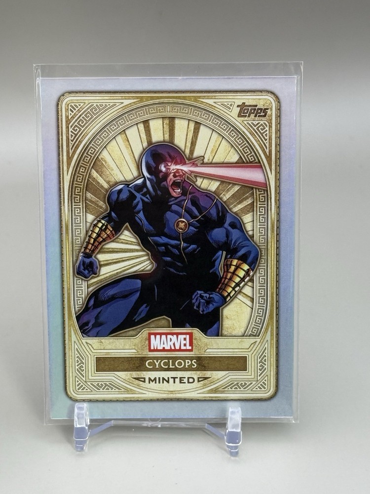 SDCC 2025 Exclusive Topps Marvel Mint Cyclops Gold