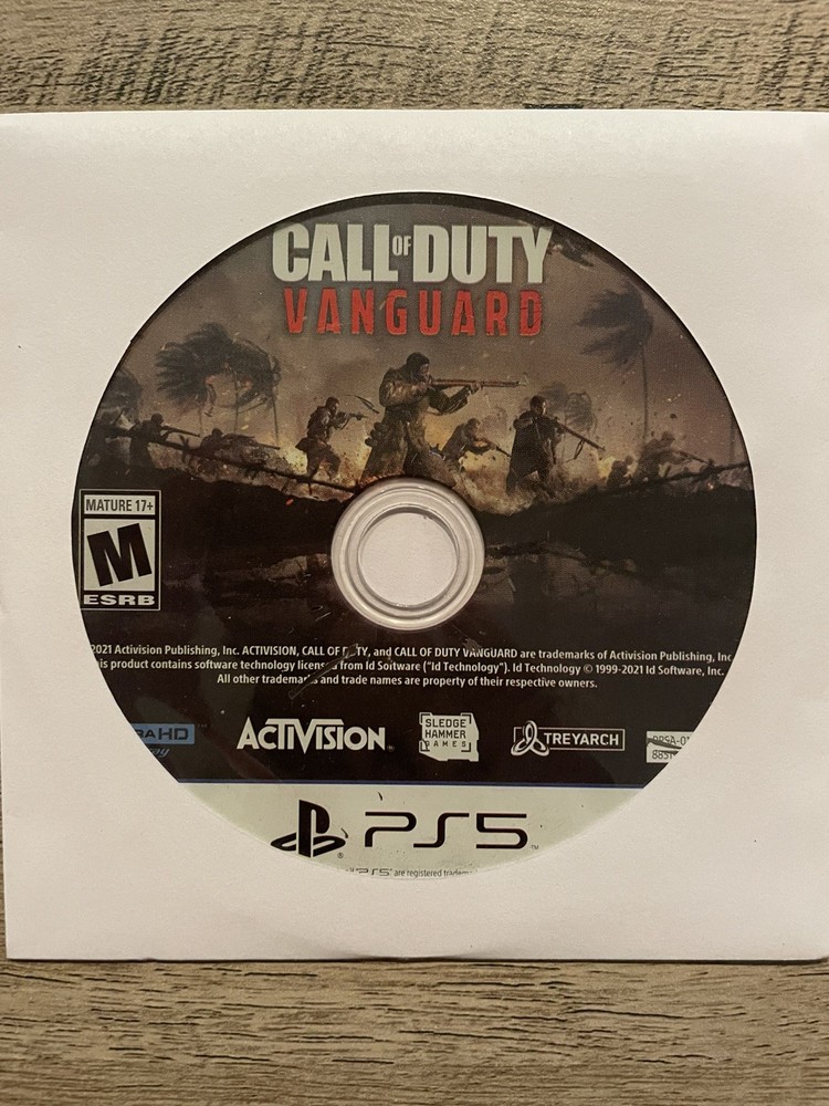 Call Of Duty: Vanguard; Loose (Sony PlayStation 5, 2021)