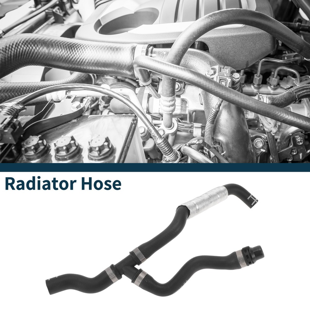 Radiator Hose Lower Water Pipe for Volvo XC60 2021 No.31465025 Rubber Black 1 Pc