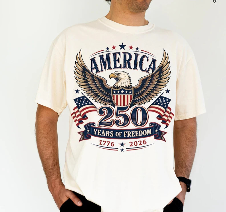 America 250th Anniversary America Patriotic Shirt, USA 250 Years Shirt