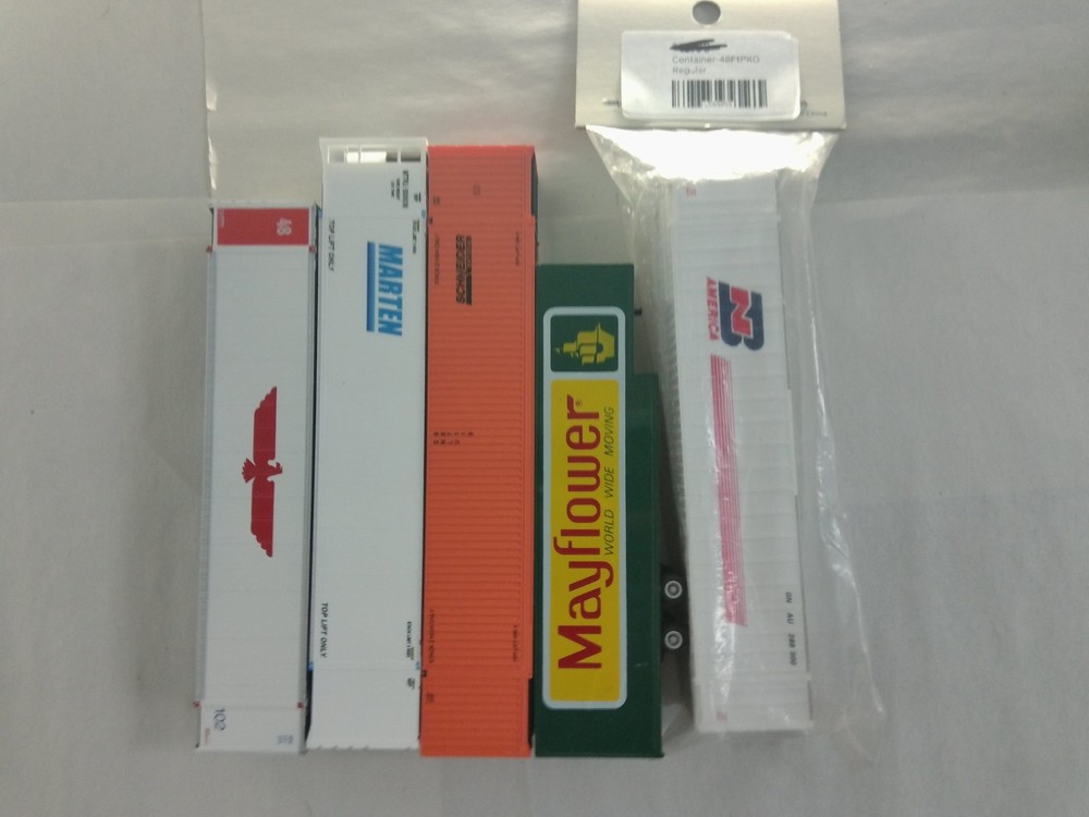 Grab Bag #5-053 HO Containers (Set of 5 Various)