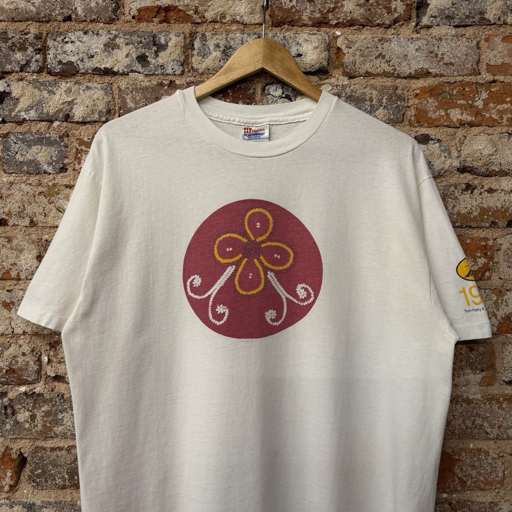 Vintage 1995 Tom Petty and The Heart Breakers Wildflowers T-Shirt Size L Single