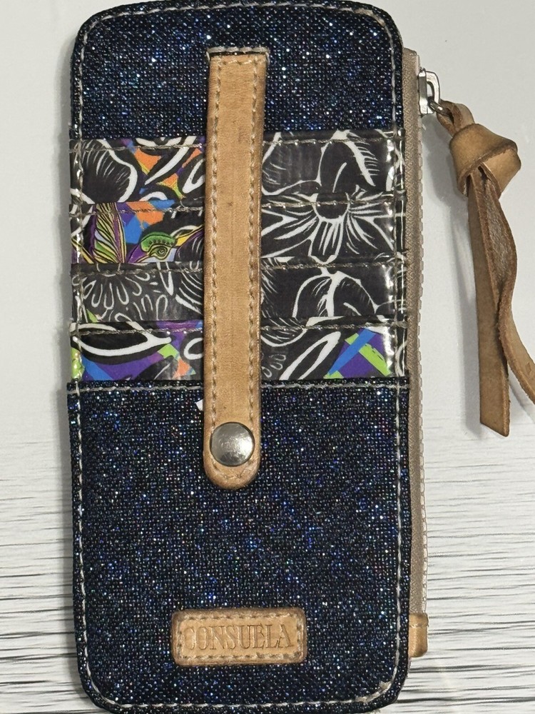 Sparkle Blue Card Organizer by Consuela – Stylish & Functional