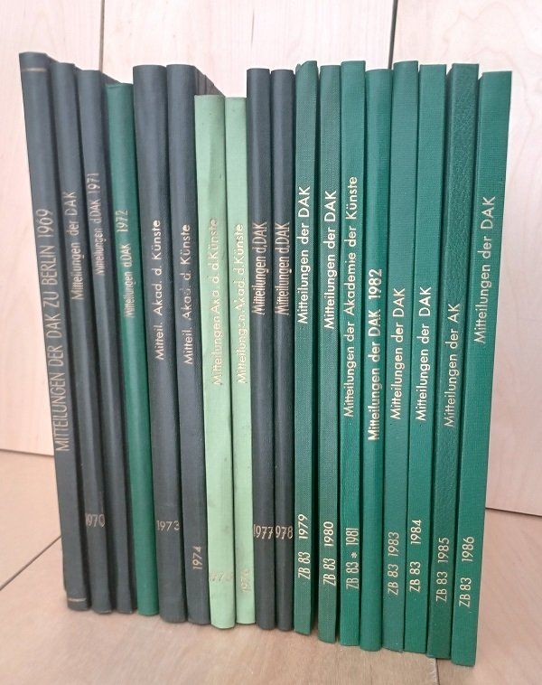 Messages. Academy of the Arts of the Germans D-image