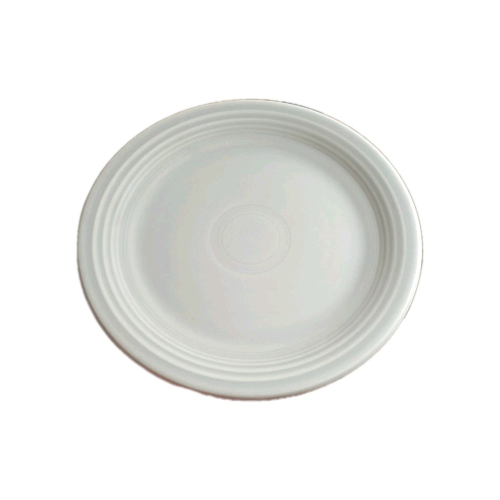 Vintage Homer Laughlin Fiesta Ware 7.25” Cake Salad Plate - Gray