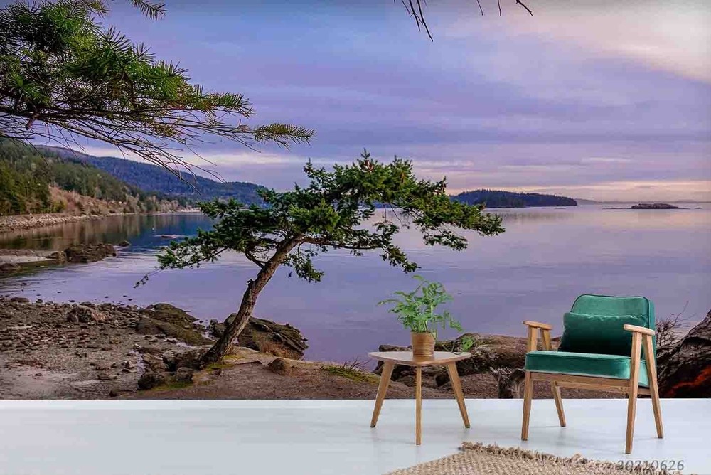 3D Coast Ocean Sky Landscape Wall Murals Wallpaper Murals Wall Sticker