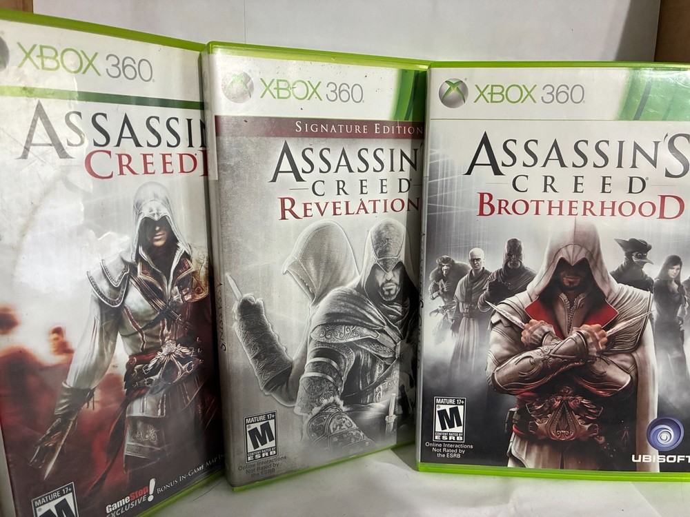 Assassin's Creed: Ezio Trilogy (Microsoft Xbox 360, 2013)