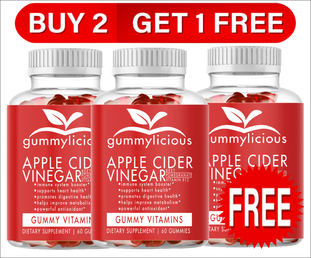 Apple Cider Vinegar Gummies - Total Boosters - New