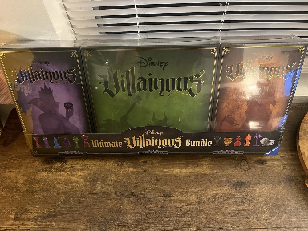 Brand new never opened Disney villainous