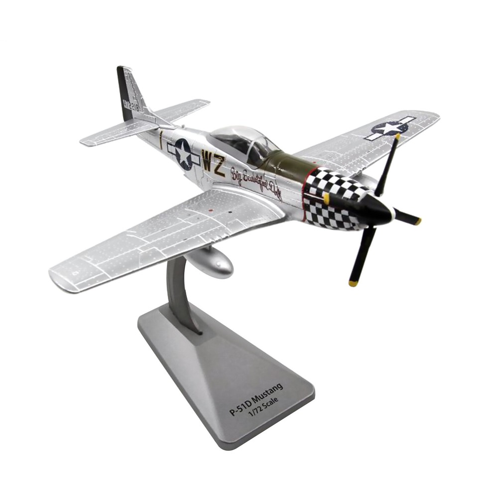 1/72 AF1 World War II US P-51 Mustang Fighter Aircraft Model Military Ornament y