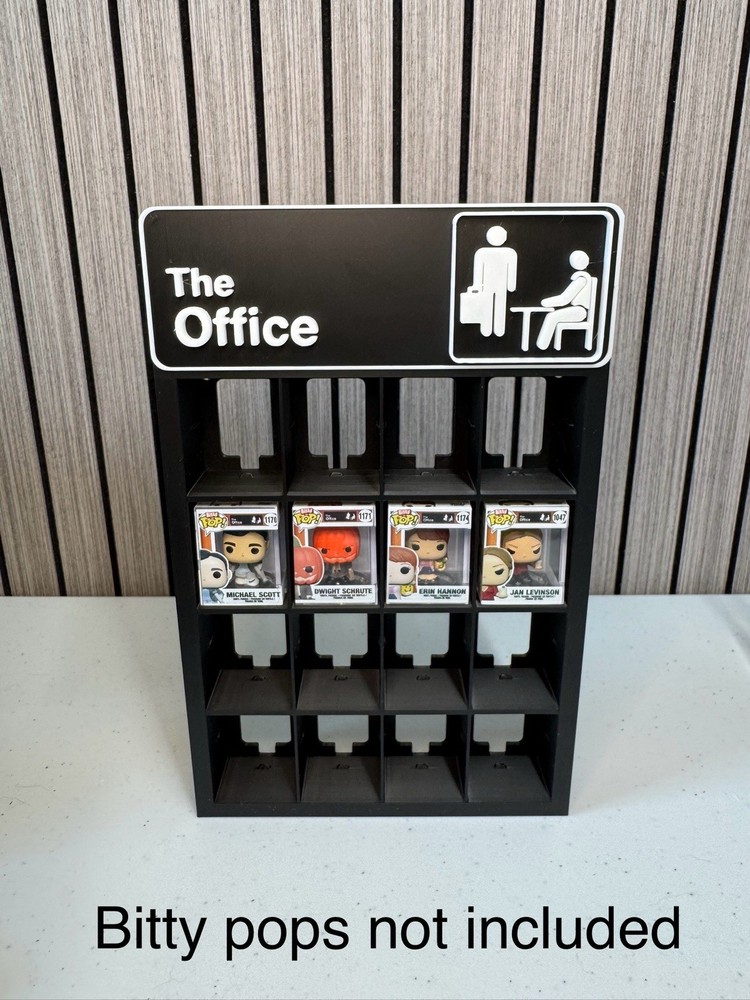 Funko Bitty Pop! The Office Custom Display Case Complete Set (case only)