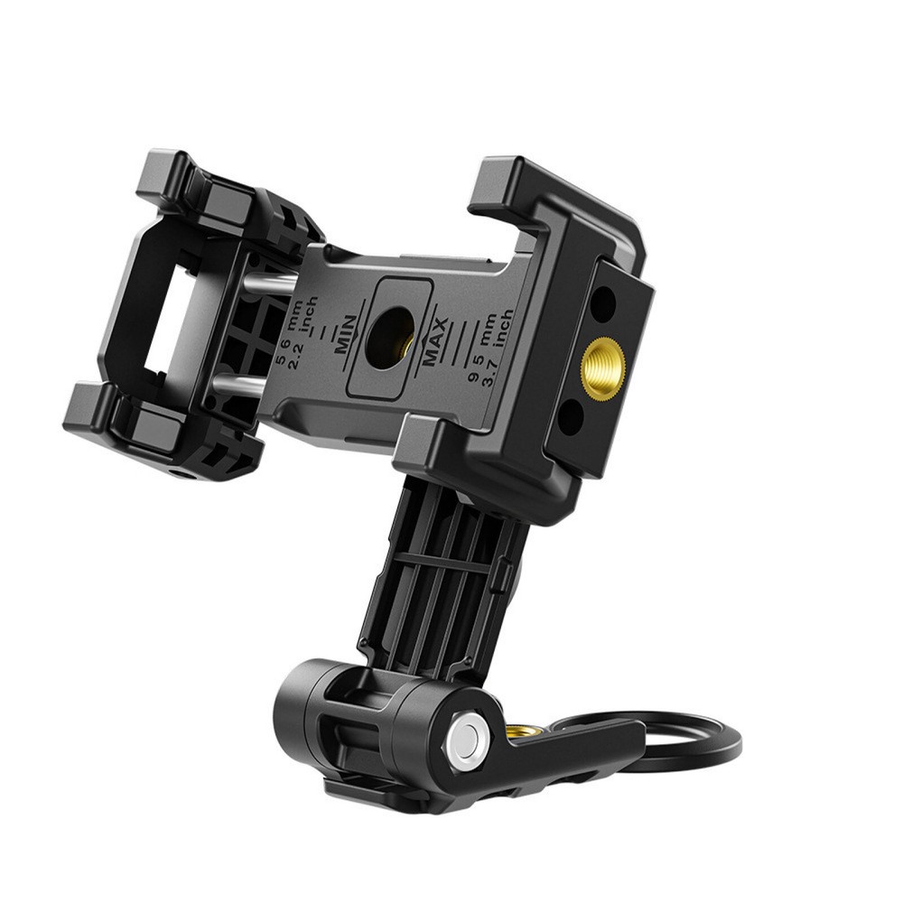 Mobile Phone Clip Clamp Replacement With 1/4 Double-layer Cold Shoe Adapter