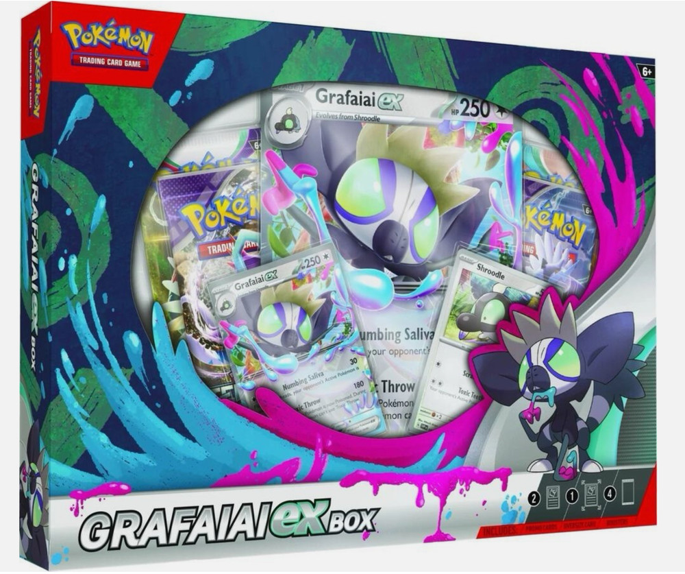 Pokemon TCG Grafaiai Ex Box - Brand New / Factory Sealed