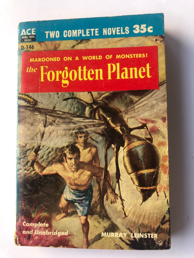 Forgotten Planet - Murray Leinster / Contraband Rocket - Lee Correy.  ACE D-146