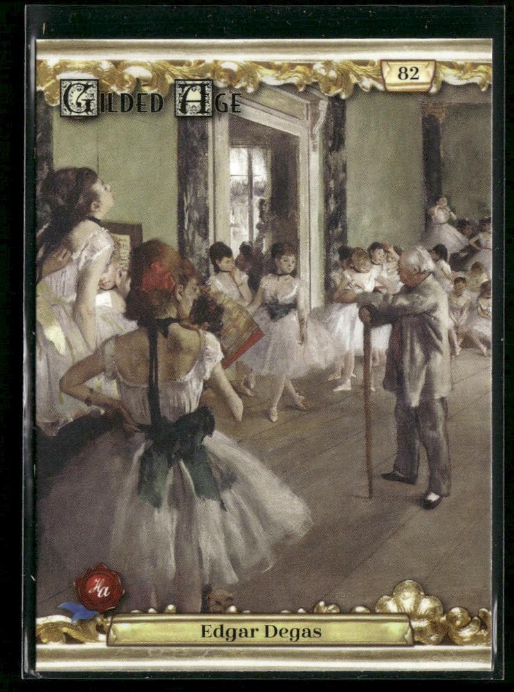 2023 Historic Autographs Gilded Age #82 Edgar Degas
