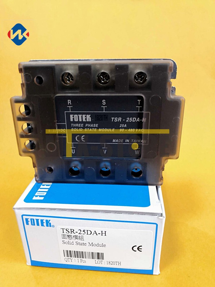 1PC Brand New Ones Fotek TSR-25DA-H Soild State Relay