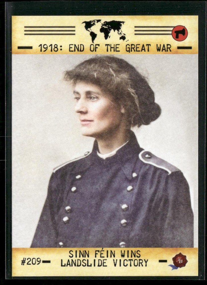 2023 Historic Autographs 1918: #209 Sinn Féin Wins Landslide Victory