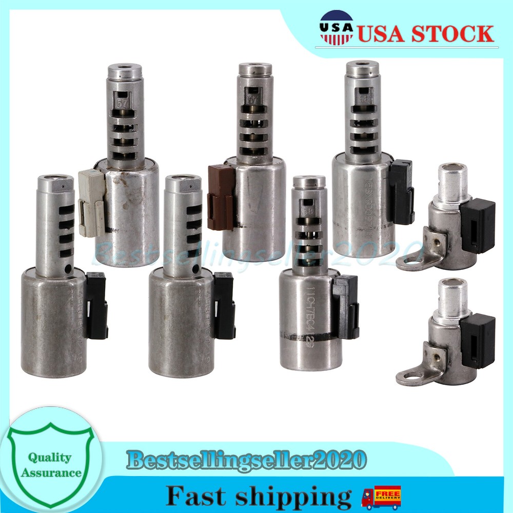 8PCS TF80SC Transmission Solenoid Kit for Volvo Peugeot Saab Fiat Renault