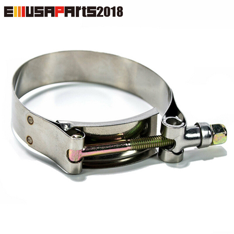 3.5 Inch Stainless Steel T-Bolt Clamp for Turbo Intercooler Silicone Hose Coupler