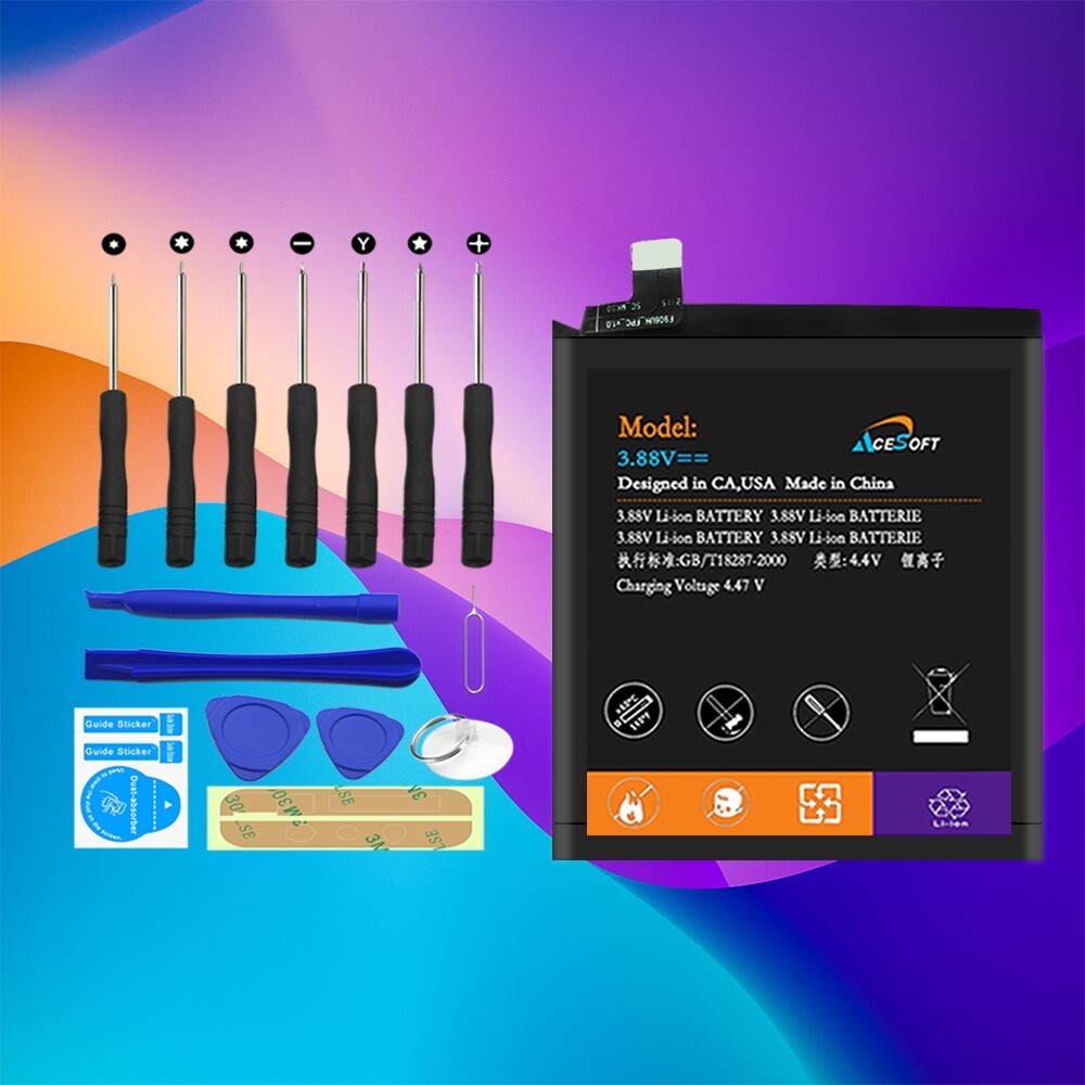 Long Lifespan Long Life 5100mAh Battery Repair Tool f Motorola One 5G Ace XT2113-image