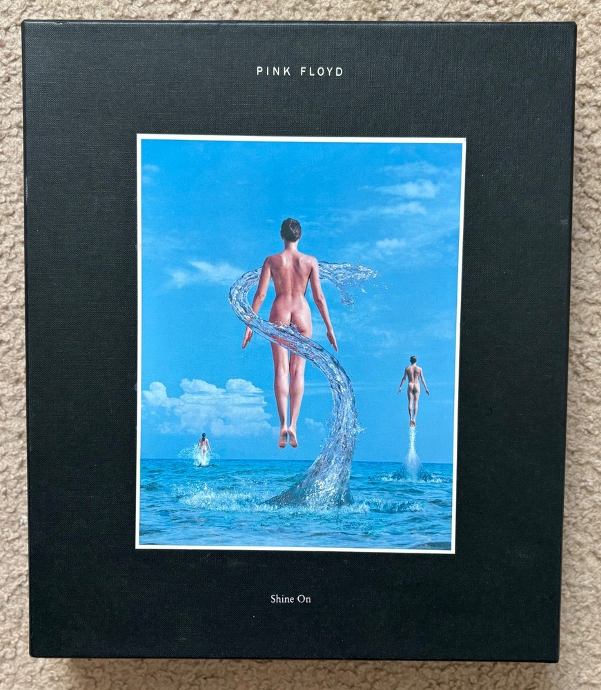 Pink Floyd Shine On 9 CD's 112 Page Book Collector's Box Set w/ Post cards CDS