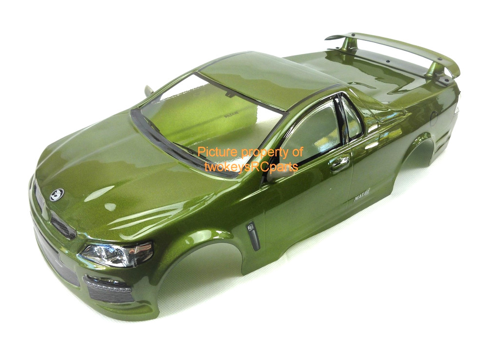 1:10 RC Painted  Body Shell - Holden Commodore Maloo ute 200mm Metallic Green