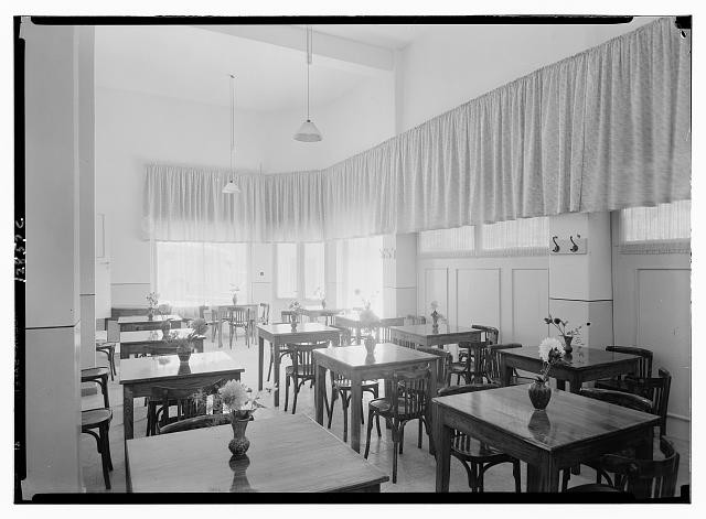 Photo:Church Army Behind Rex Cinema 1943 Interior Dining Room Tables