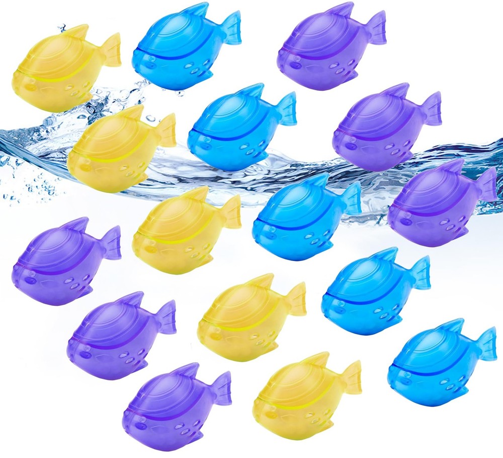 16PCS Universal Humidifier Tank Cleaner,Humidifier Cleaning Fish for Humidifiers