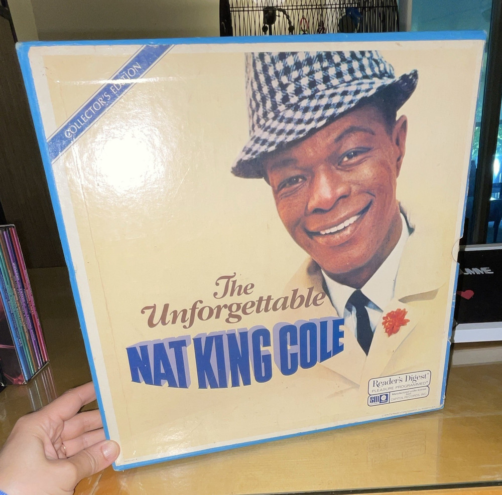 Nat King Cole The Unforgettable Vinyl Box Set Reader's Digest Collector's Editi…