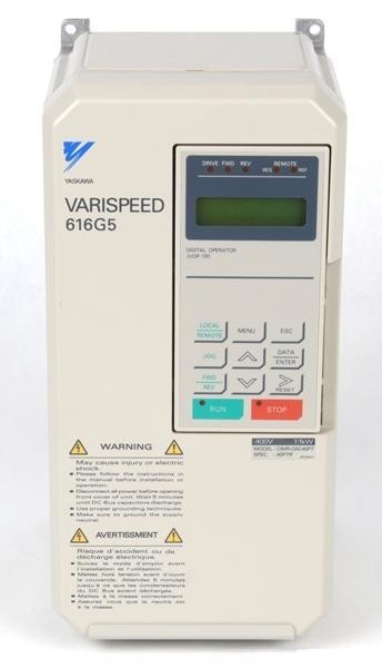 YASKAWA VFD VARISPEED 616G5 CIMR-G5M43P7