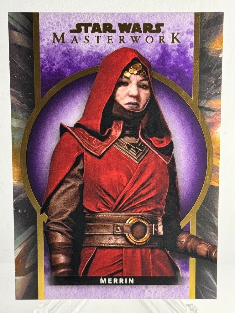 2022 Topps Star Wars Masterwork Purple Merrin #38/50