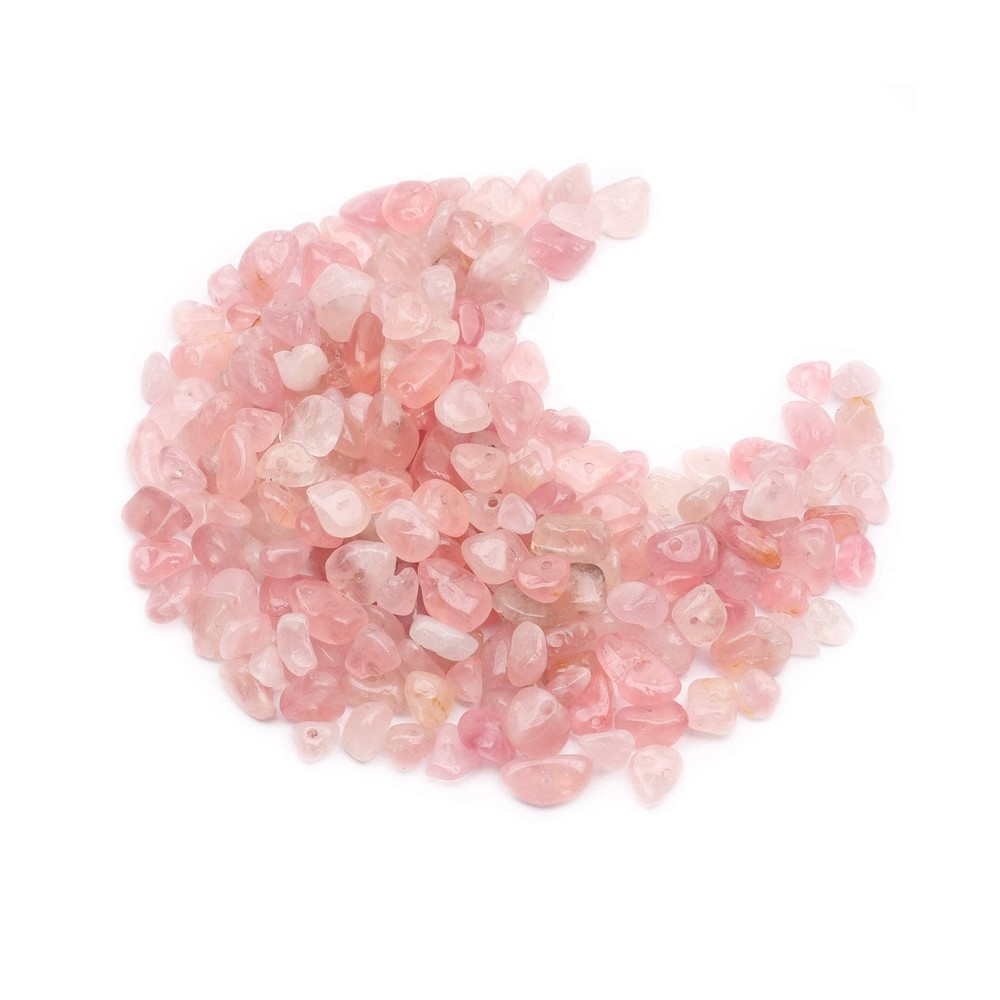 500pcs Natural Chip Stone Beads Multicolor 3-5mm Irregular Gemstone Healing C...