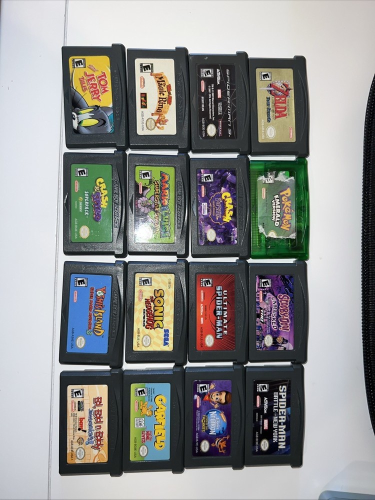 Lot Of 16 Gameboy Advance Games *******See Description!********