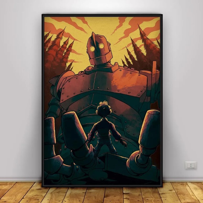 The Iron Giant Poster | Wall Art | Wall Prints | Home Decor 10