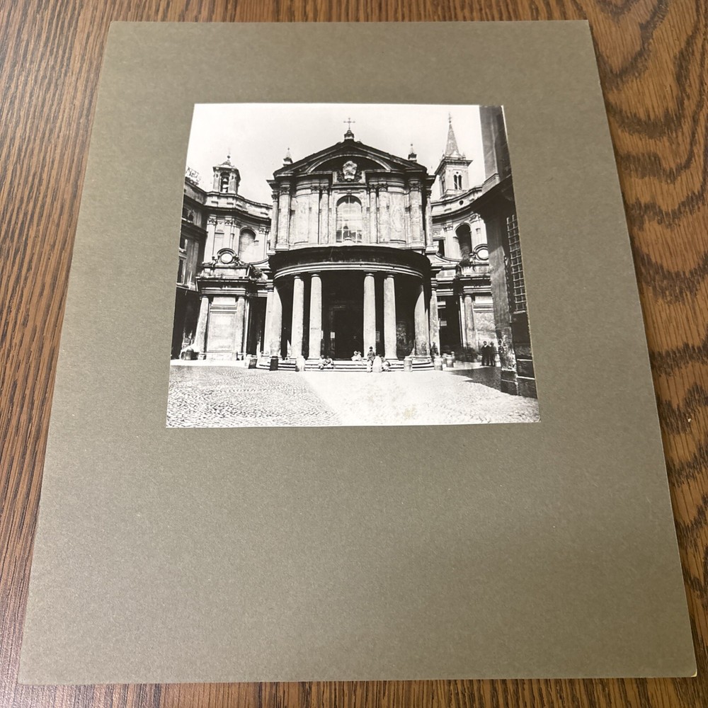 VTG Santa Maria Della Pace Pietro da Cortona Mounted Italian Architecture Photo