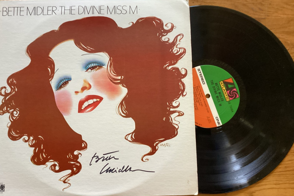 BETTER MIDLER AUTOGRAPHED 