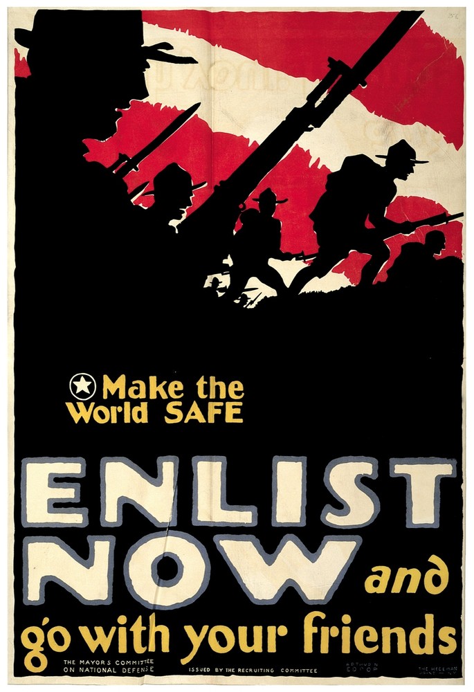 Decorative Poster.Room wall Art Design. Enlist now. Home Shop Wall Art. 1751