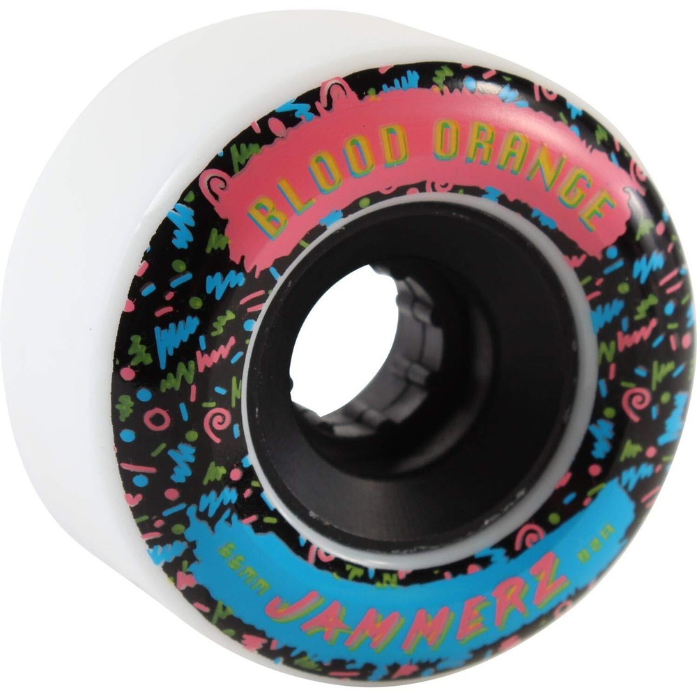 Blood Orange Jammers Longboard Skateboard Wheels - 66mm 82a (Set of 4)