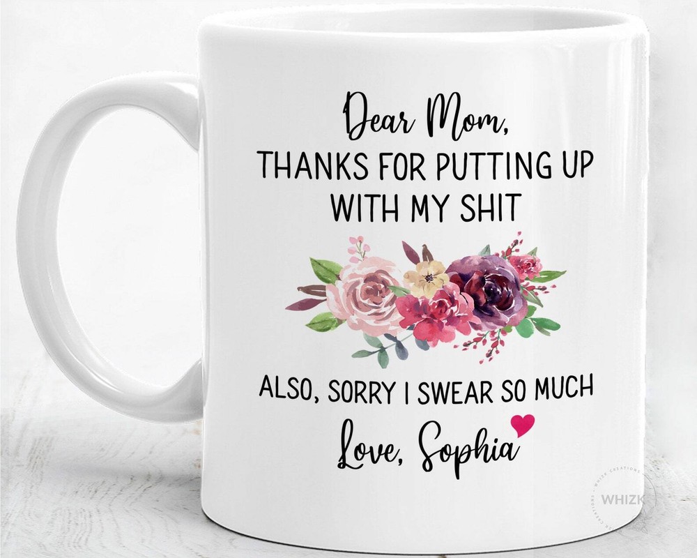 Gifts For Mom Mom Mug Personalized Mothers Day Gift From Daughter Mom Birthday