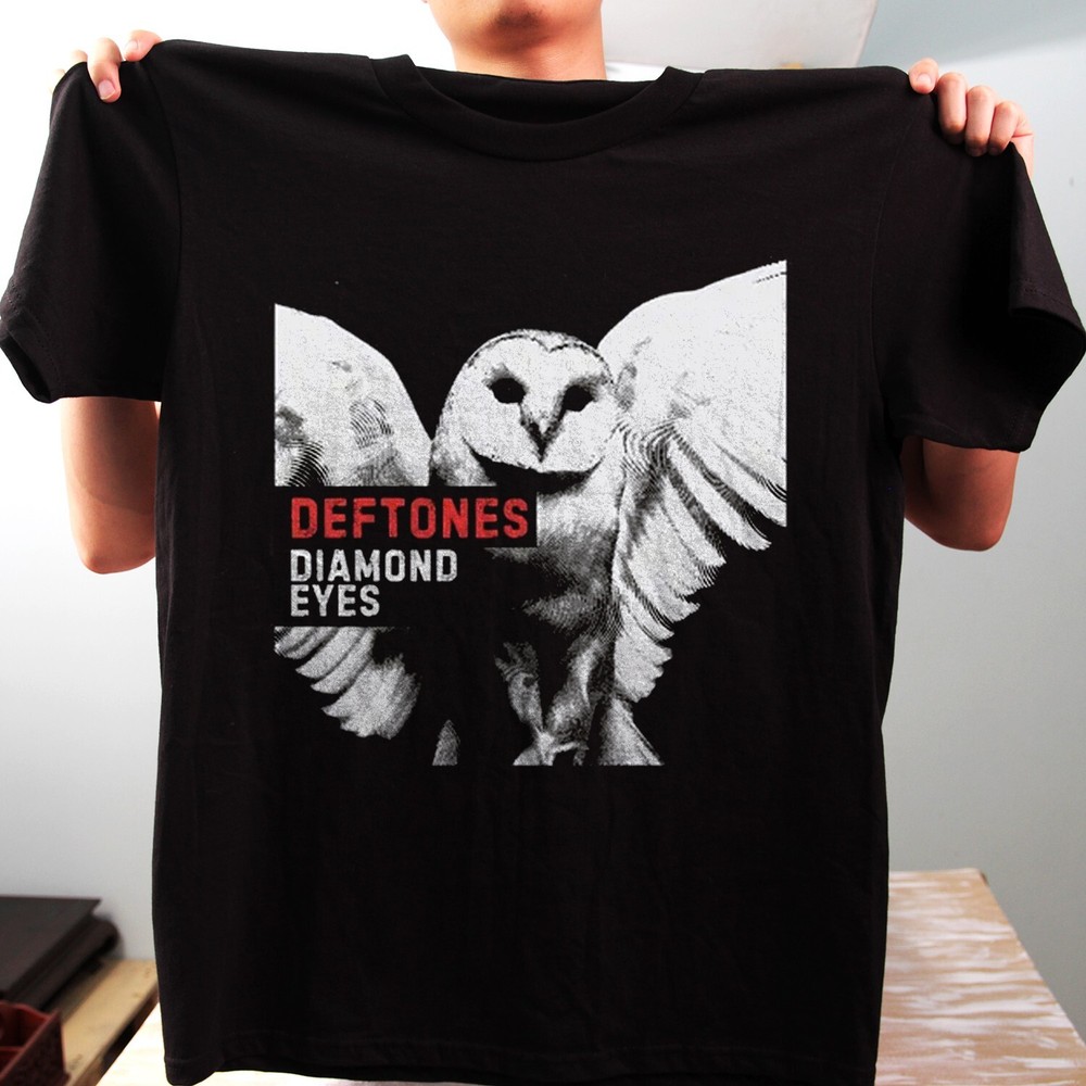 Deftones 2025 Concert Tee, Around The Fur Unisex Black T-shirt Size S-5XL