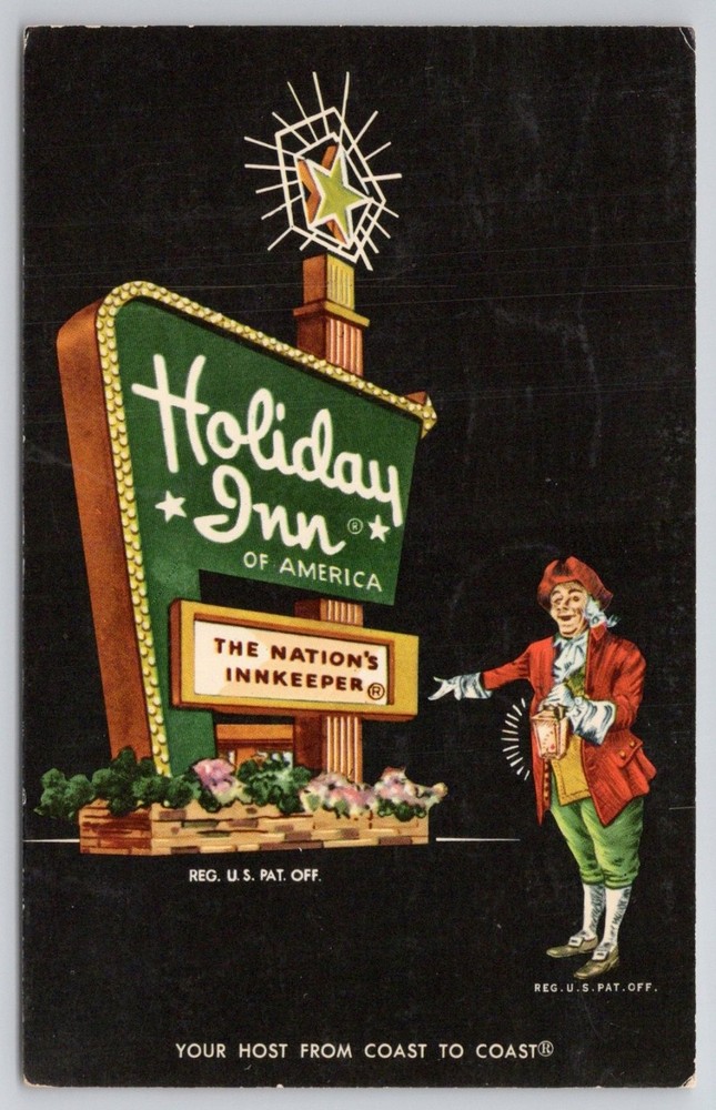 Vintage 1967 Holiday Inn Stuart, Florida Postcard - Curteichcolor
